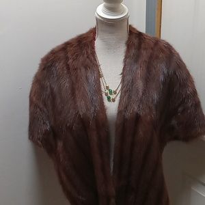 Woman's Fur cape. TODAY ONLY PRICE DROP